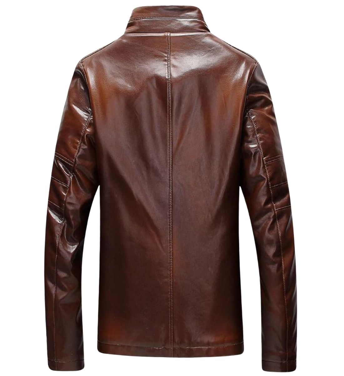 Mens Fur Lined Leather Winter Warm Fur Leather Jackets